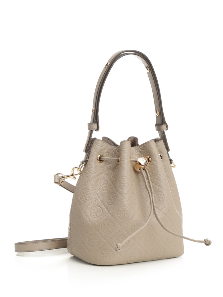 Tory Burch T Monogram Handbags - Grey | d7755f72ce1ffbac574fc19cfa45a46c6adaa328