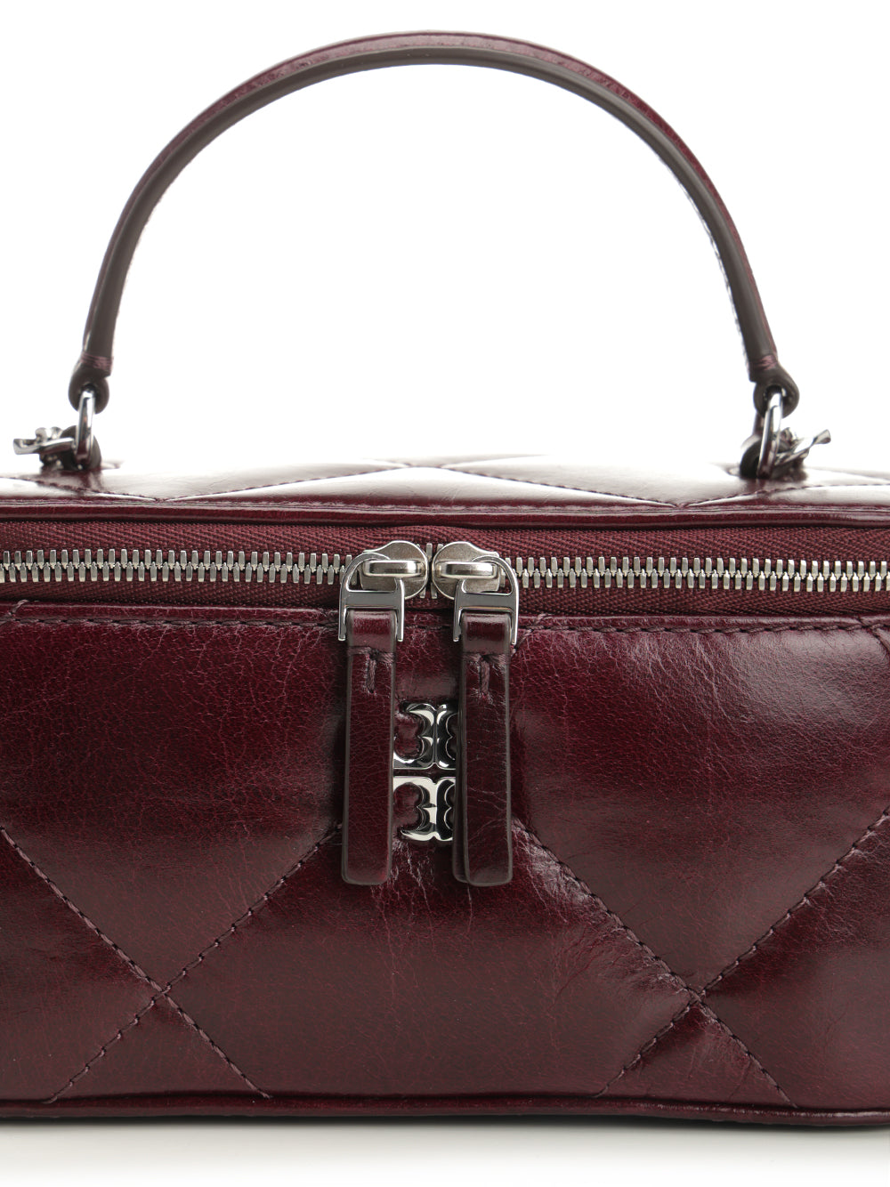 Tory Burch Kira Diamond Quilt Distressed Handbags - Bordeaux | 1d8d7e305a05400fe74092f2f4f091257476a5e2