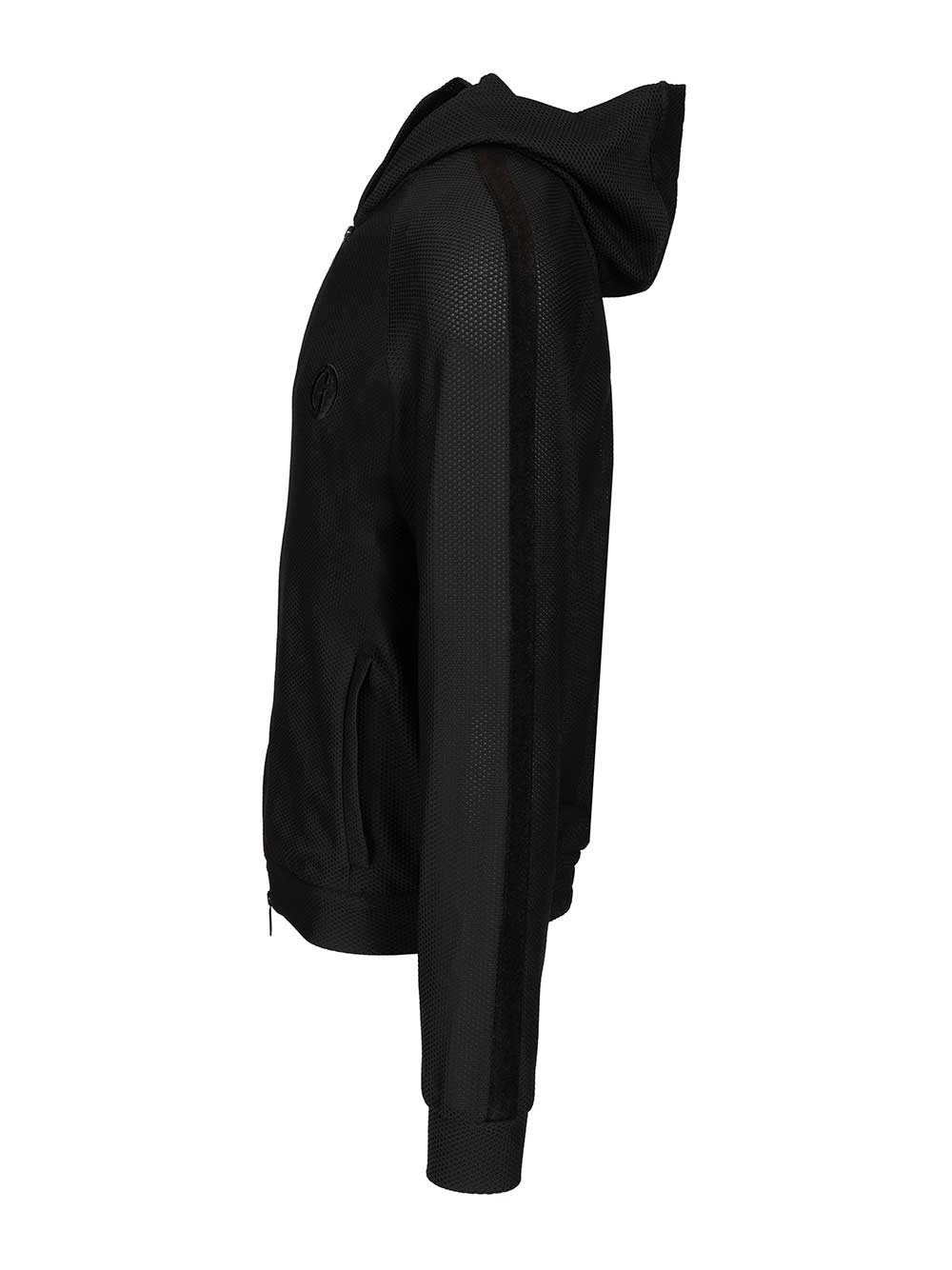 Giorgio Armani Hoody Sweatshirts - Black | aaa6bd92d54efeed0fd595d4f536fce8952df352