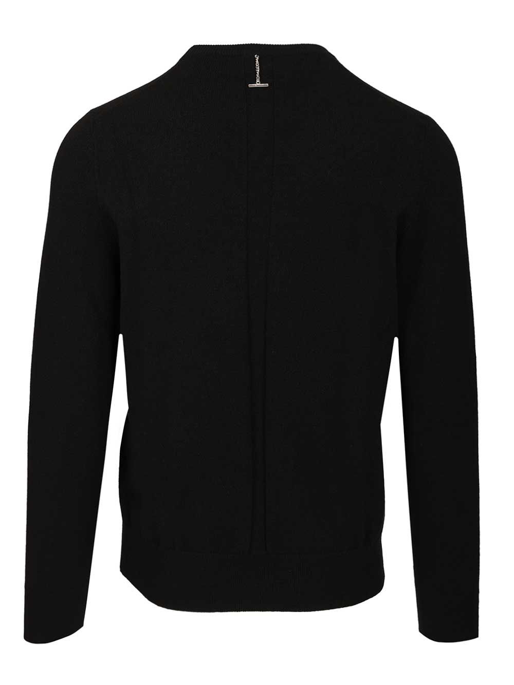 Mcqueen Crew Neck Wool Sweater Knitwear - Black | b9723271dab2dccb59c67d0ae50a28dd73baa0d1