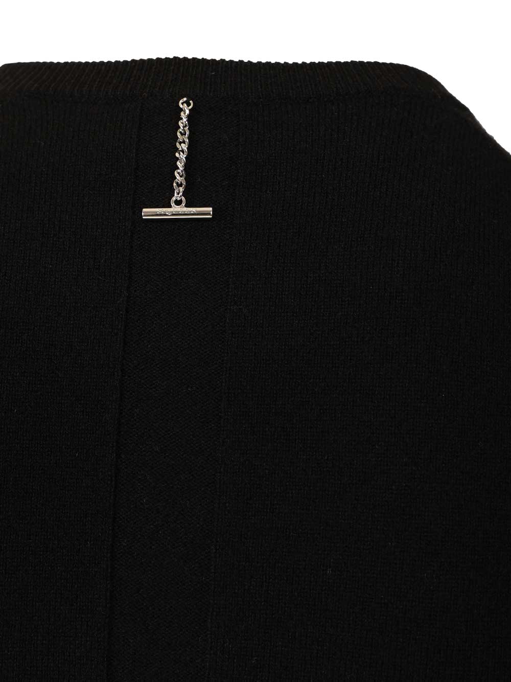Mcqueen Crew Neck Wool Sweater Knitwear - Black | 8cda6a618df98684ab6397affadfa31a76737c2a