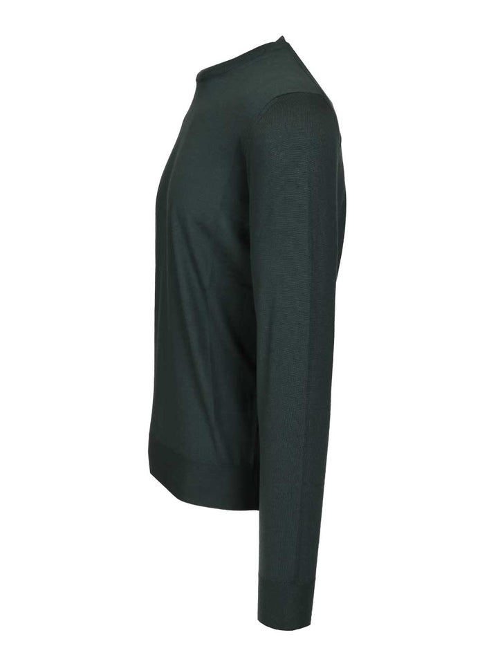 Mauro Ottaviani Crew Neck Sweater Knitwear - Green | e4172ba418adc4227f7c59dd08b7406224e8899f