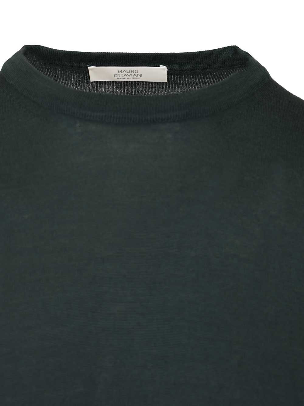 Mauro Ottaviani Crew Neck Sweater Knitwear - Green | 46edf2158c0eb4d3a5de2df0820e68c55b369693