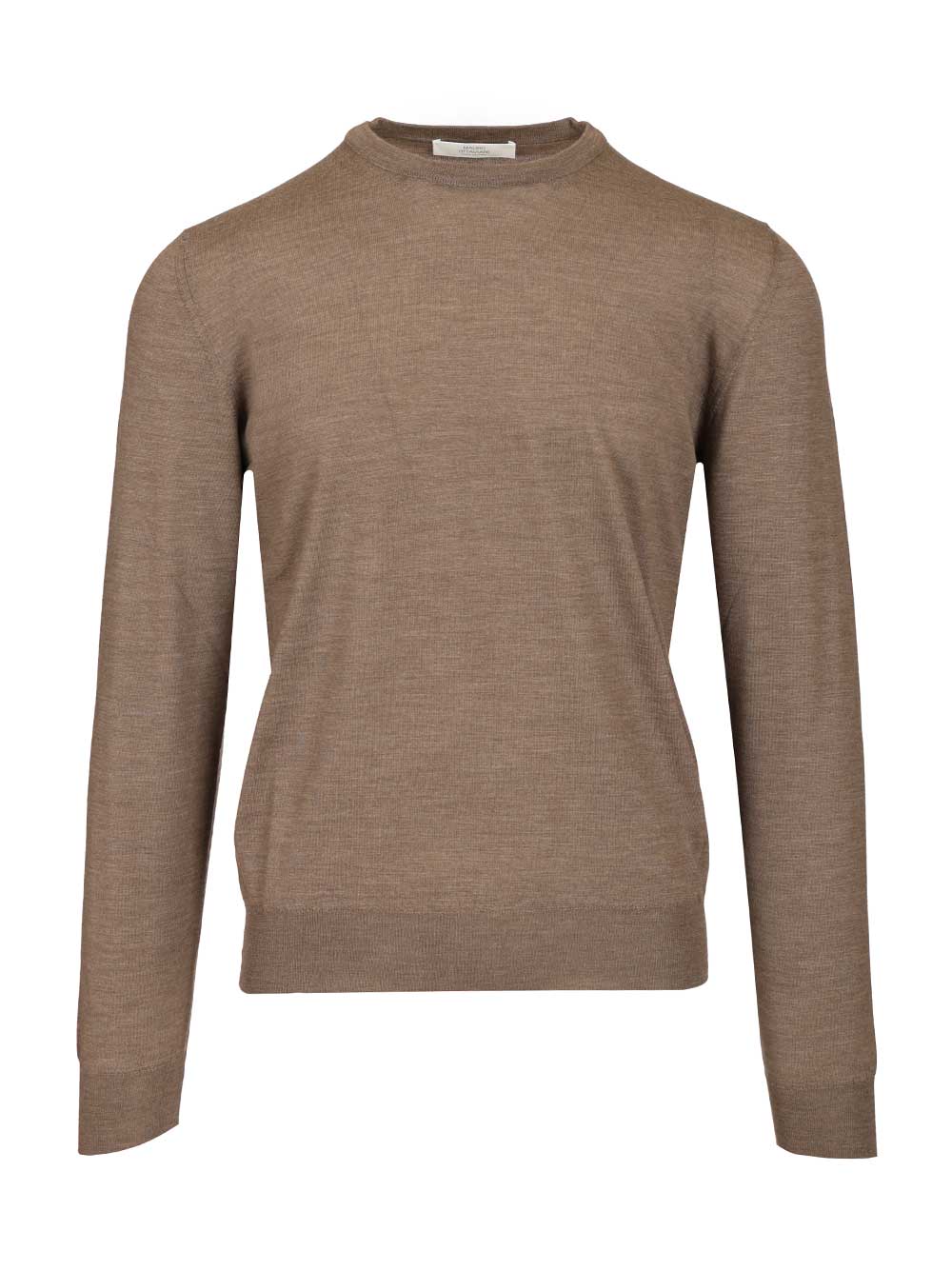 Mauro Ottaviani Crew Neck Sweater Knitwear - Beige | 32923905c25bf56d3f9c9cf901ca378b20b9132f