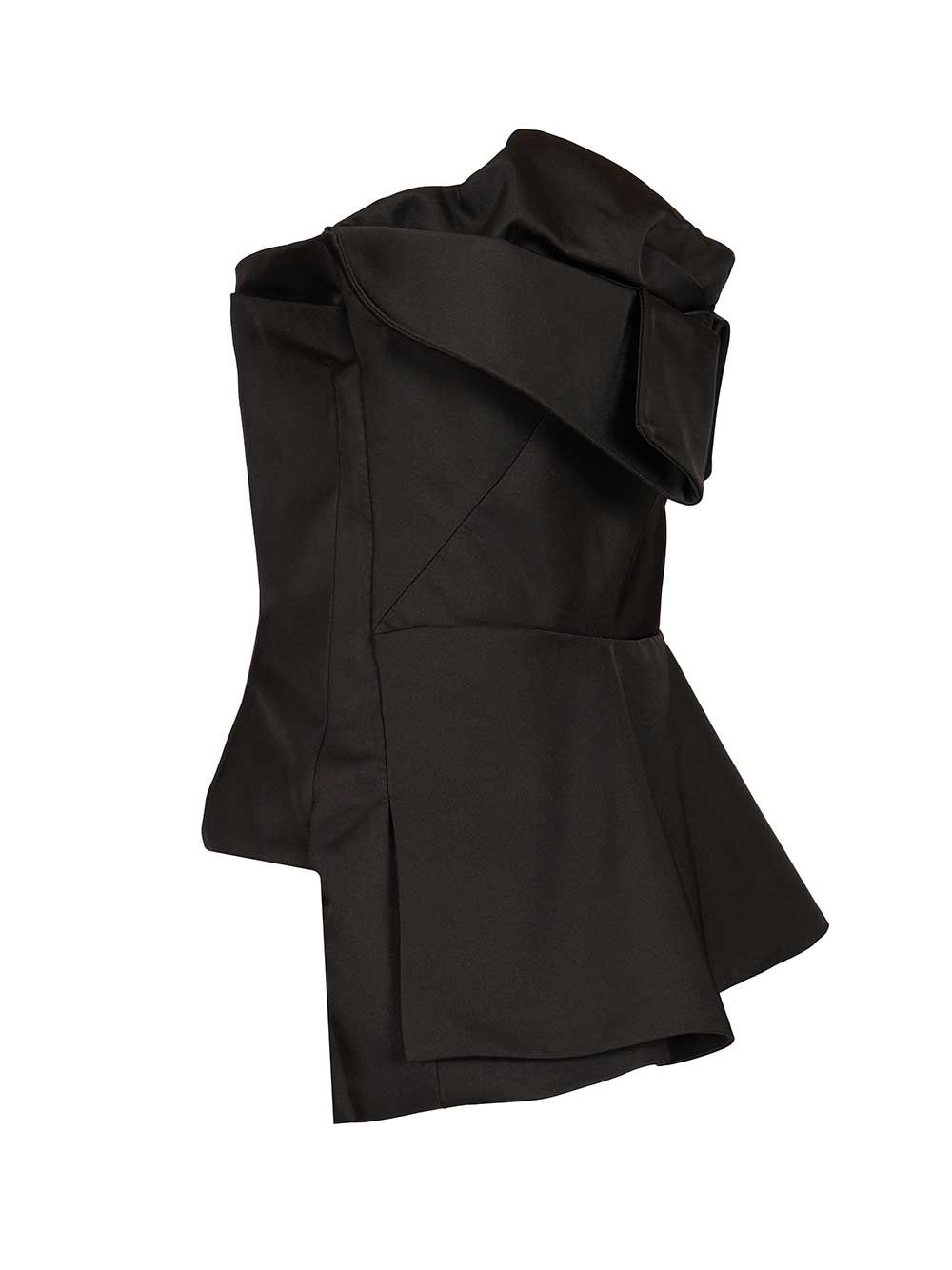 Mcqueen Corset Top Tops - Black | ef4c794d1b8ba9a7ae280f84a1fa01f5b1cbf9aa