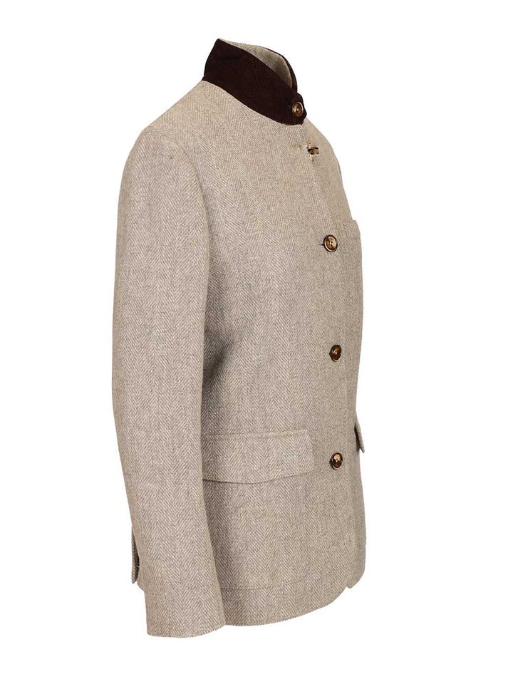 Fay Wool Jacket Jackets - Grey | 2816712ea9faf1bcfd2956b401c62d9f6a542182