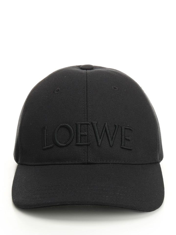 Loewe Loewe Cotton Hat Hats - Black | 39593916720735be6fd946b313d7a871a9e8a6ea