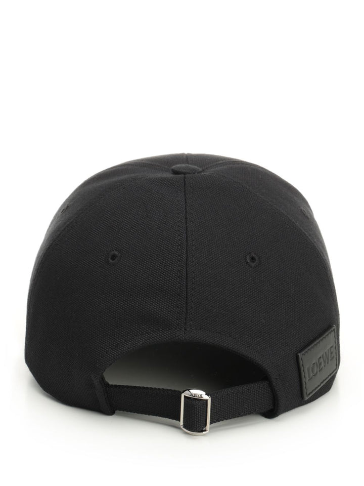 Loewe Loewe Cotton Hat Hats - Black | 3af9addc08f0457716c659d5fa793769928fcf15