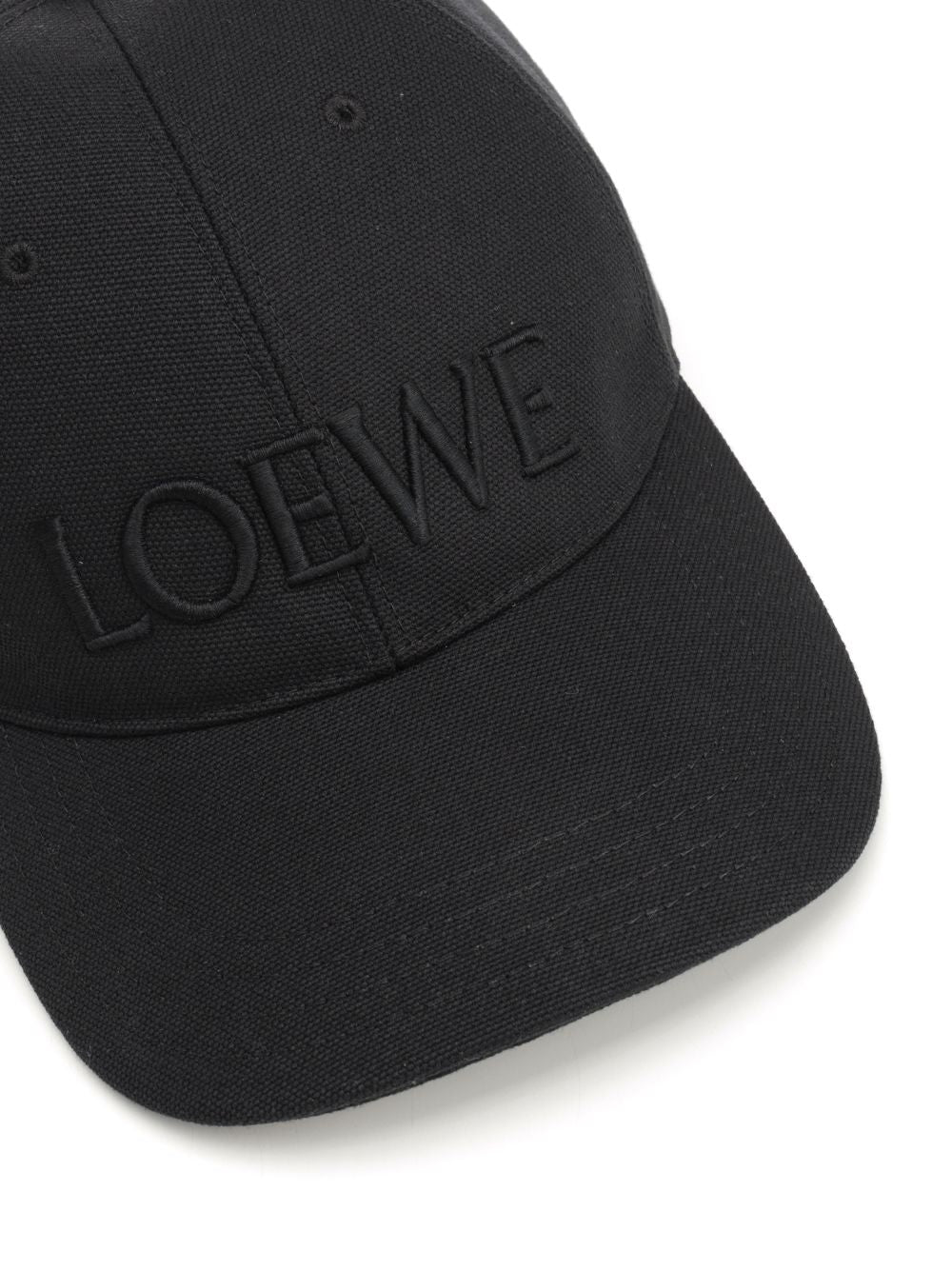 Loewe Loewe Cotton Hat Hats - Black | c5243518c7221d4066cc2b392ff892f273731653