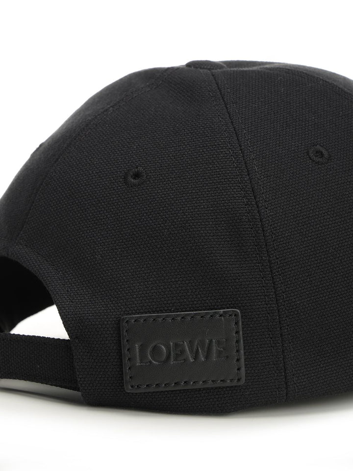 Loewe Loewe Cotton Hat Hats - Black | 1ea6e56971e4e0c9129223330c70411e0af812ba