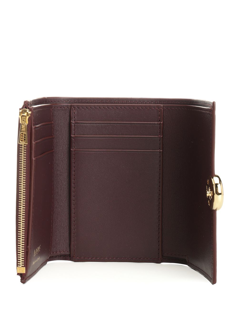 Loewe Pebble Wallets - Bordeaux | dbb0de967c918df42f43f080170da87535bbc92a