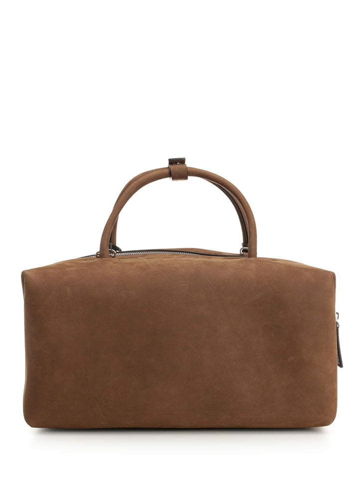 Max Mara Large Nubuck Leather Satchel Bag Handbags - Brown | 2f8d1d485705769e199f99e5516e4d7847f2071c