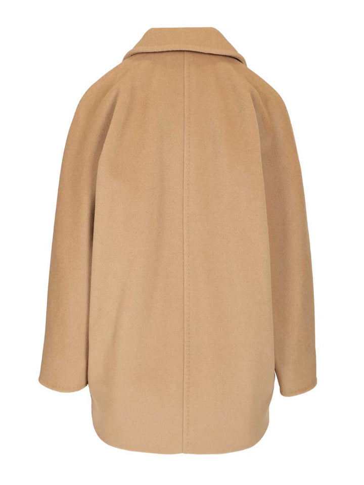 Max Mara Wool And Cashmere Beaver Coat Coats - Beige | 0a37569faecc9a88889dc03b8bcc5eb474c57da4