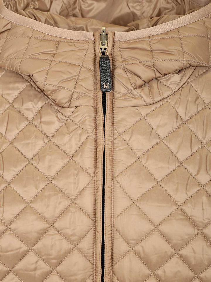 Max Mara The Cube Reversible Padded Jacket Coats - Beige | 51e9a652aa1f003a5deacc673f05fe3cd32fddee