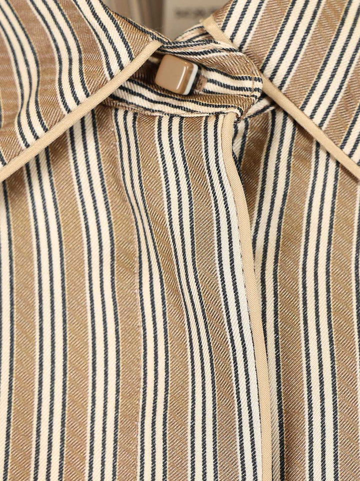 Max Mara Silk Crop Shirt Shirts - Multicolor | 6a87e39fdea91672ffbc2a81673c24408f268433