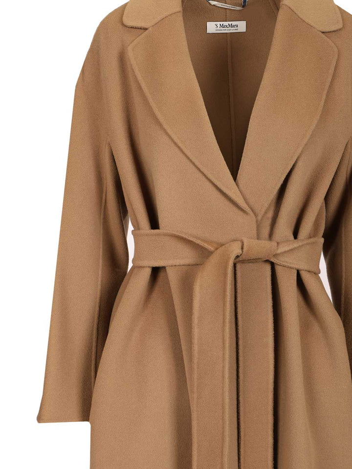 'S Max Mara Wool Drap Midi Coat Coats - Beige | b1eb9f29ee1cf3c0d841c2fff6610d457e38d58d