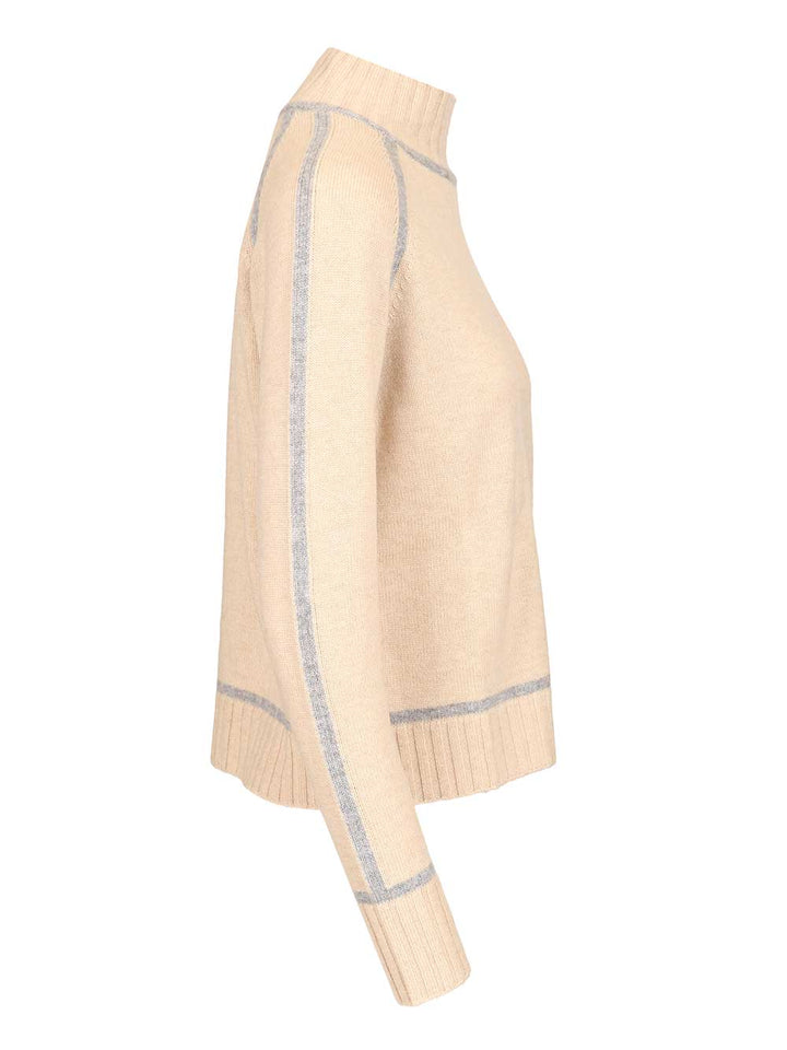 Max Mara Studio Pescara Knitwear - White | 7c77bed3cee2f55b650ccc0960e47dc0d8230092