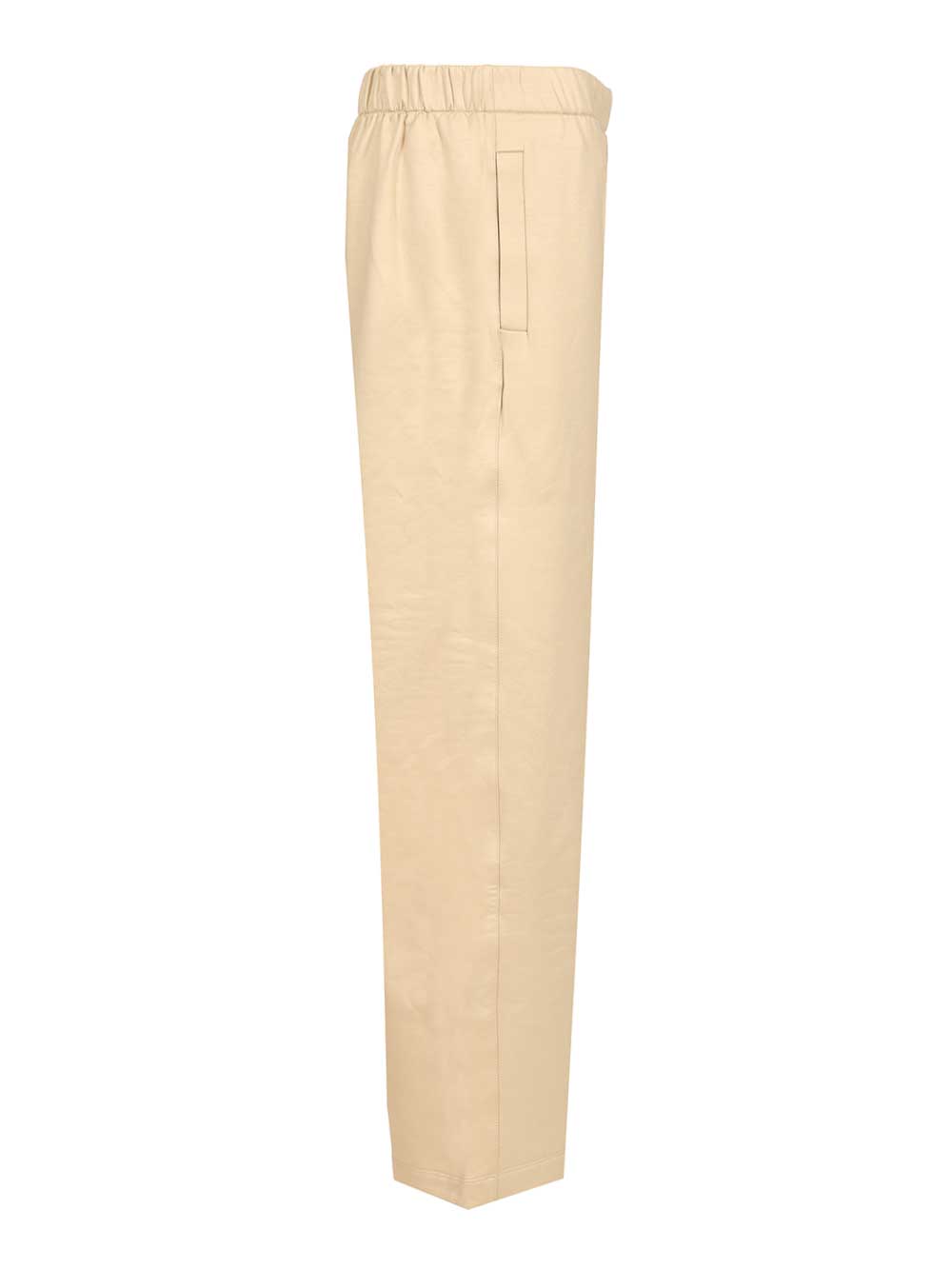 Max Mara Cotton And Silk Sweatpants Trousers - Beige | a9429592d0384a3af3c024201303510e0f6201f6