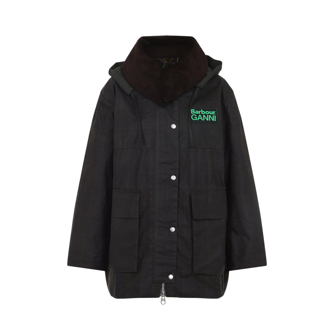 Barbour X Ganni Jackets - Green | cc14fe0179182f6a78f3cc375b6f79703b8d4dc8