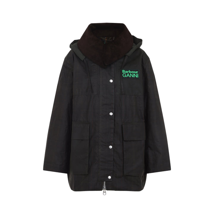 Barbour X Ganni Jackets - Green | cc14fe0179182f6a78f3cc375b6f79703b8d4dc8