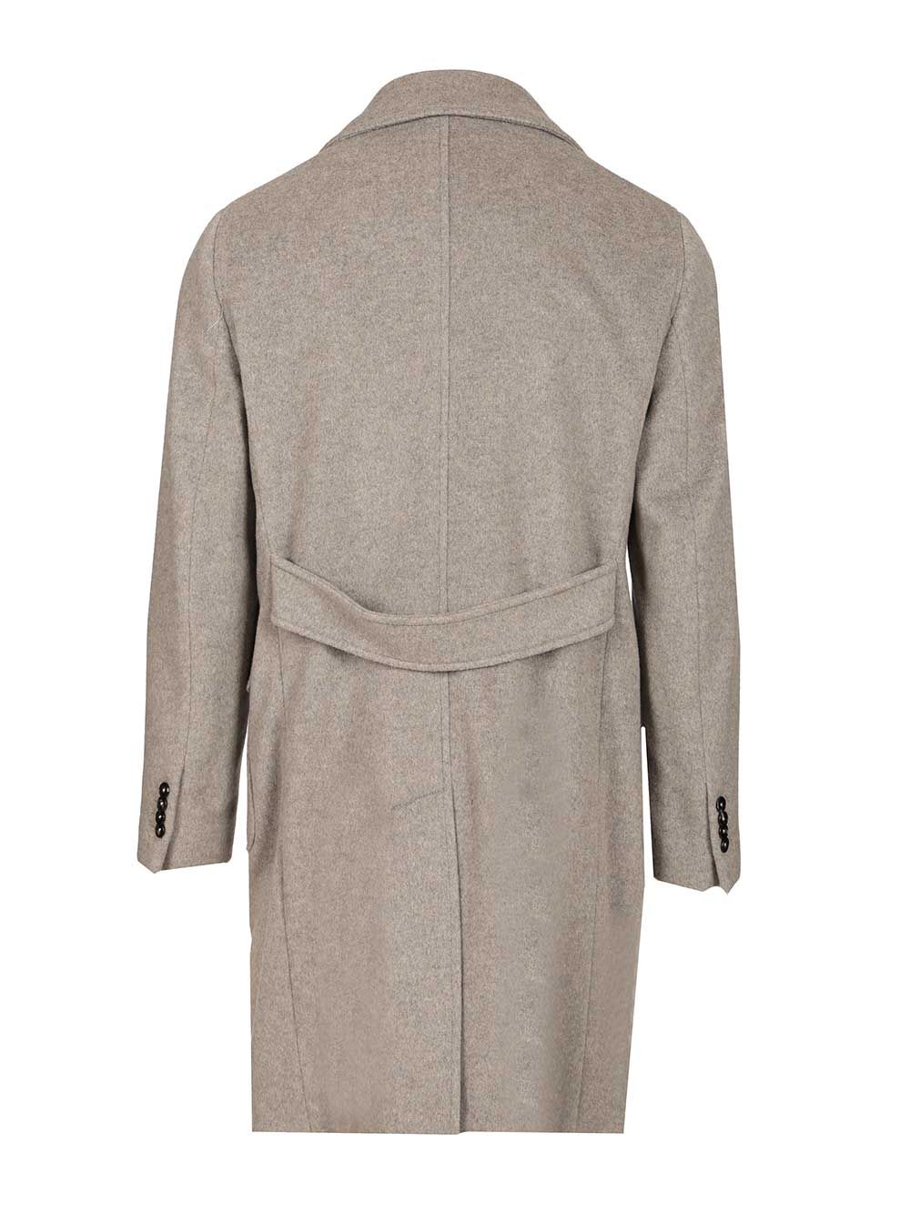 Al Duca D'Aosta Ulster Coats - Beige | d4d9b8cc92154193035ce1b52a29336a76c4308a