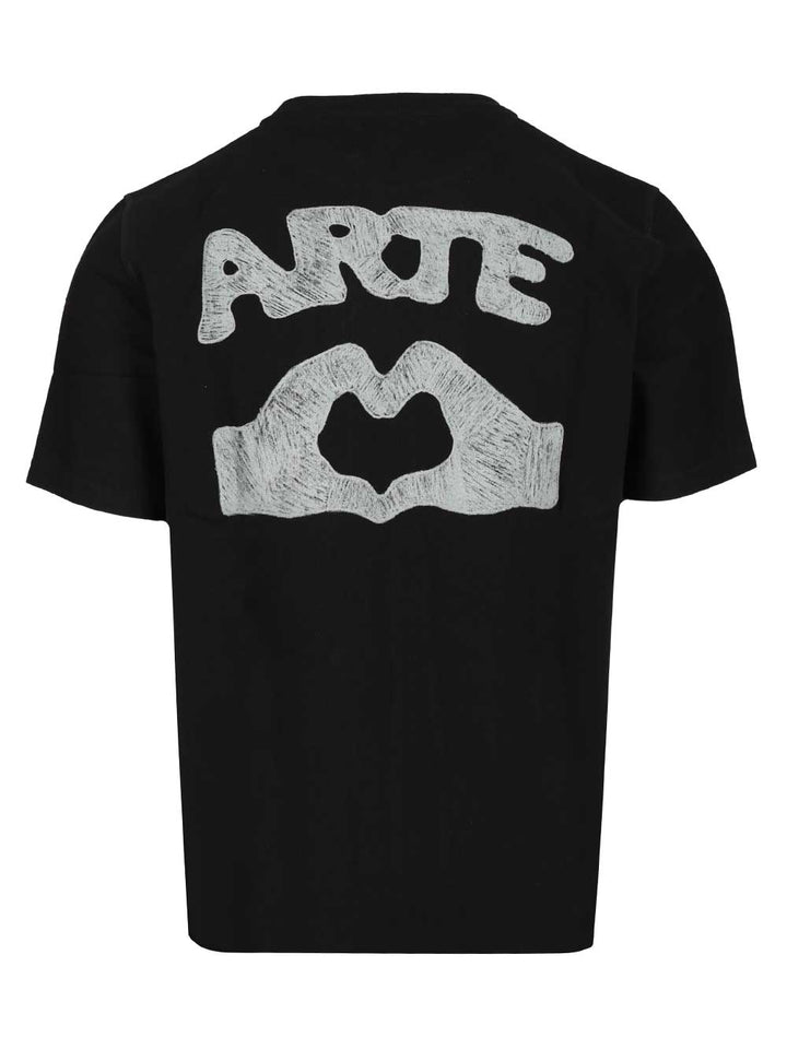 Arte Diels Scribble T-Shirt - Black | 6ff493b17178519020793e5346d5a4648d94f985