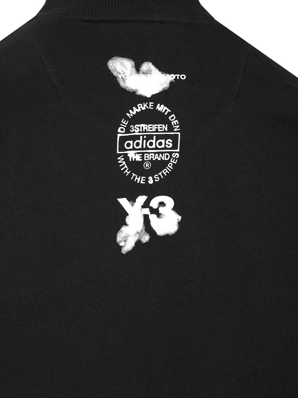 Adidas Y-3 Y-3 Track Jacket Sweatshirts - Black | 65f279dc1f620b8f1269f706f67d1008c0cbfe08