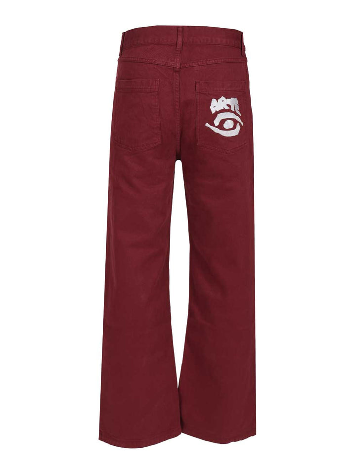 Arte Denim Jeans Trousers - Bordeaux | e87e125a65cbbcb5c962e5b9d2e30409456f640f
