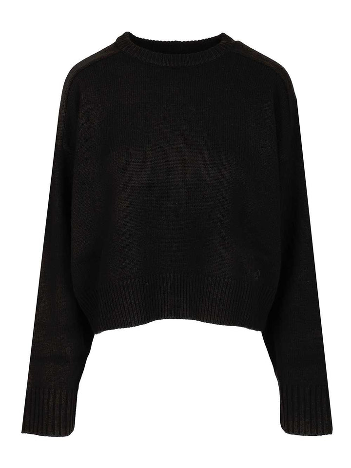 Loulou De Saison Bruzzi Lds Knitwear - Black | 78fb3d7883e31b5f63b4eed438d417aeaa85fa73