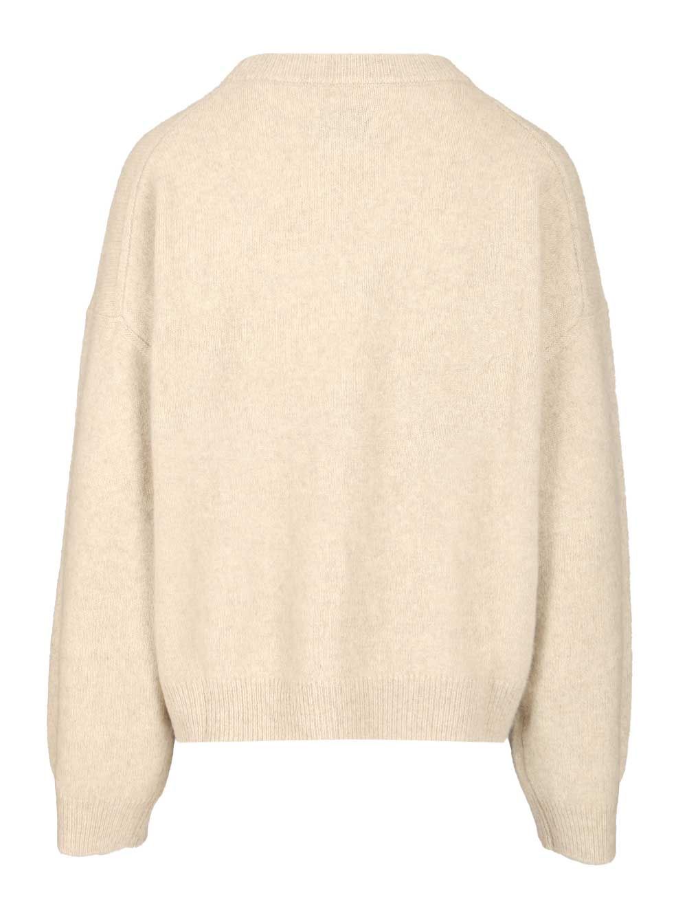 Loulou De Saison Tristan Knitwear - White | 5501cfa652e1ada4409e94ba1e4dee716f3c06b7