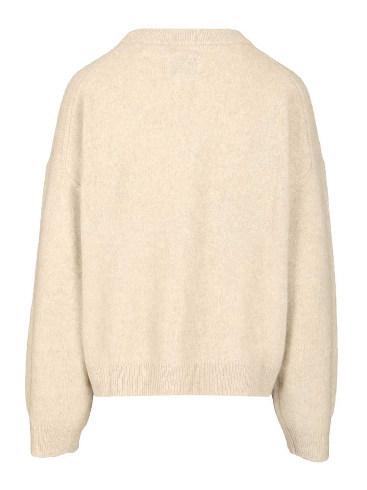 Loulou De Saison Tristan Knitwear - White | 5501cfa652e1ada4409e94ba1e4dee716f3c06b7