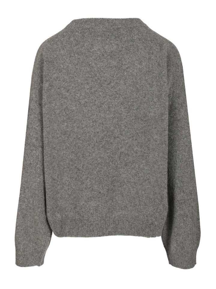 Loulou De Saison Tristan Knitwear - Grey | e713dc3cfd6715fa6915535f1d361fcf6d52fe9f