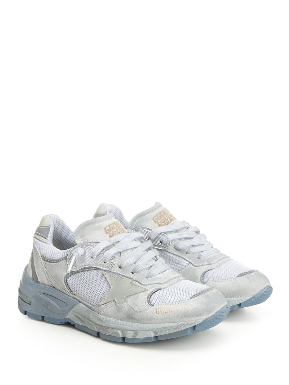 Golden Goose Deluxe Brand Dad Star Sneakers - Blue | dece5f6f436de0a28dc1048350dc141a609e30cc