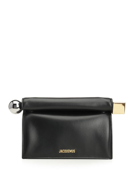 Rond Carré Handbags Black