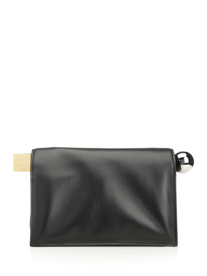 Jacquemus Rond Carré Handbags - Black | cffa45c3bcb89aa676c90a73ac16c35a49953185
