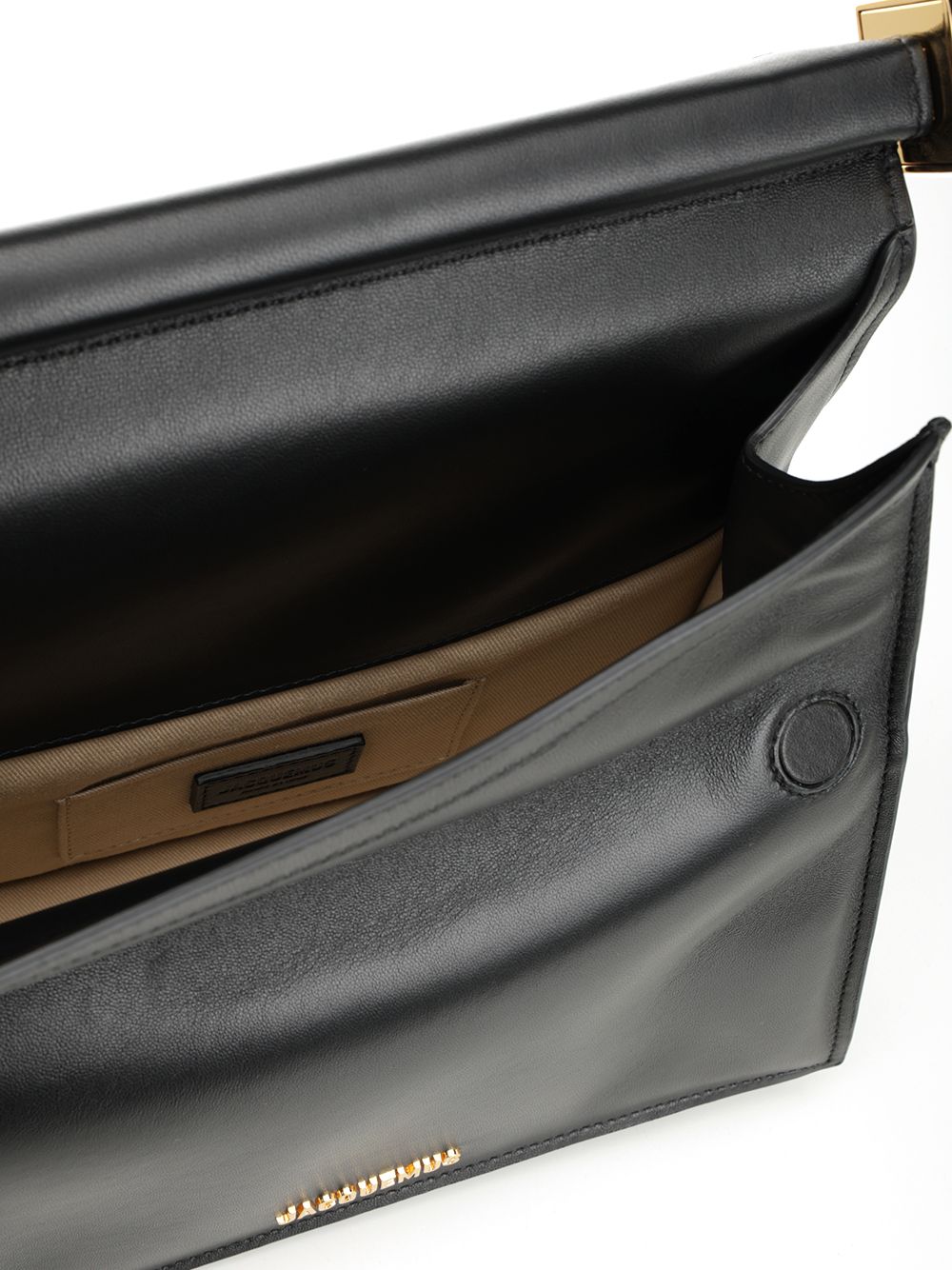 Jacquemus Rond Carré Handbags - Black | 73da4cfd0419d91886a1ddb59ab37b7efb18a263