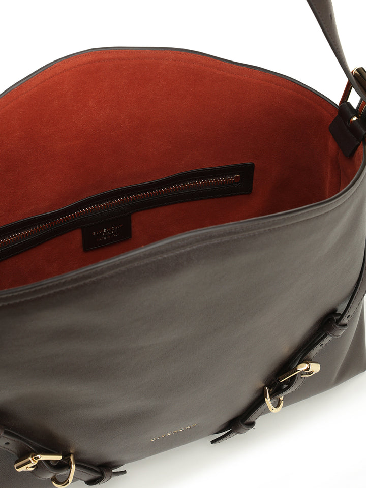 Givenchy Voyou Shoulder Bags - Brown | 1c554455cbba6b8e00a8f89f08b6a8d56e4ad83f