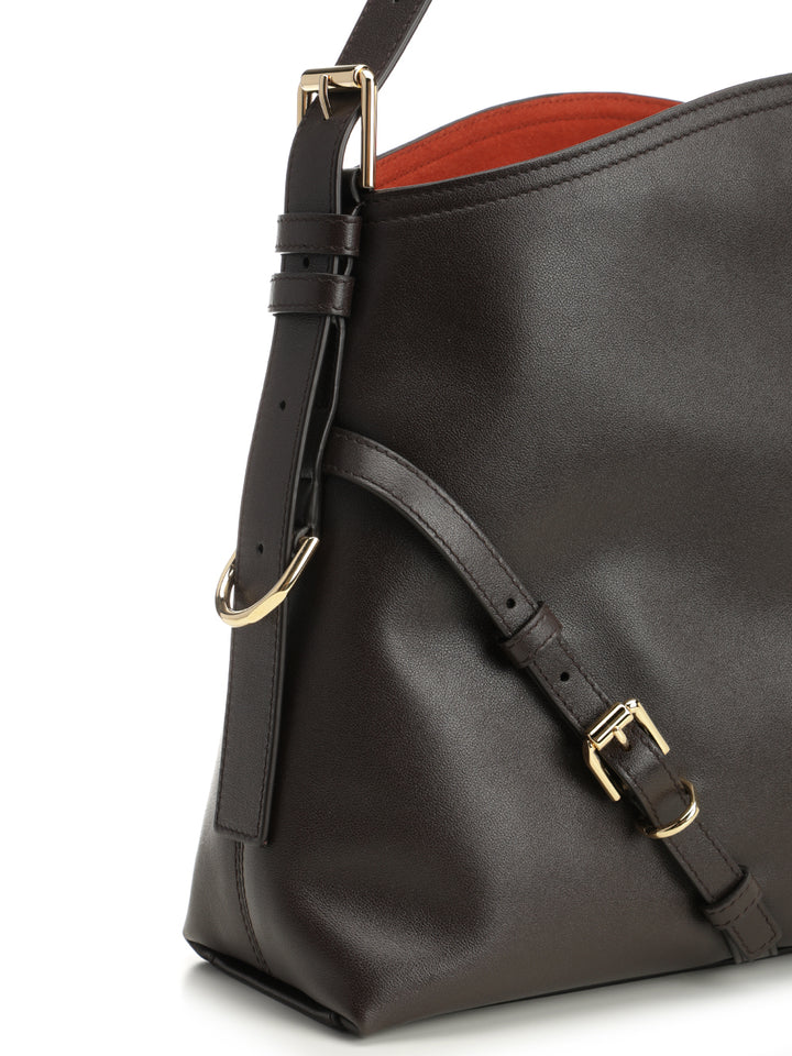 Givenchy Voyou Shoulder Bags - Brown | ca53feba573bdee7d3003ad77c9662ae9b8e347e