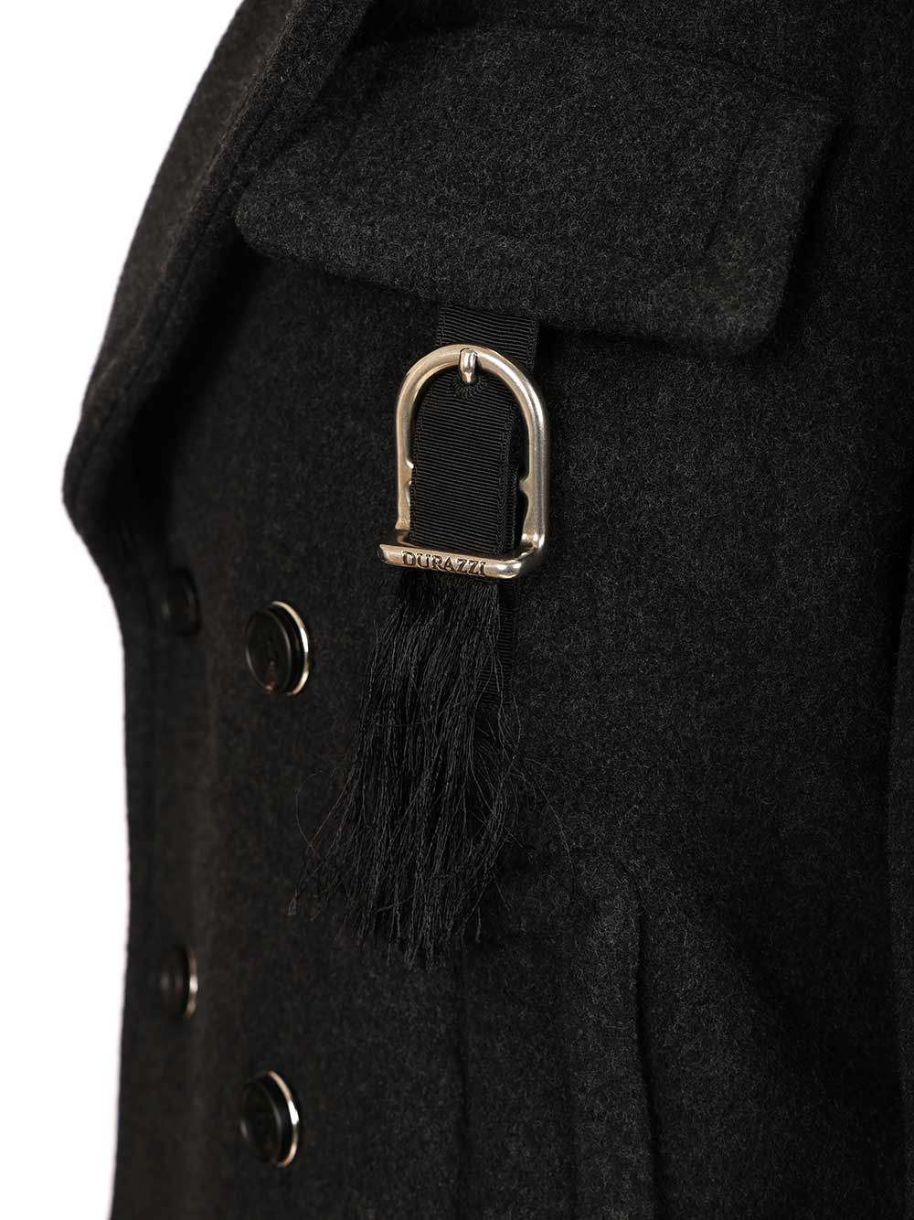 Durazzi Milano Wool Peacoat Coats - Grey | add039f50f88973058ec2b82a08387d4738fb82f