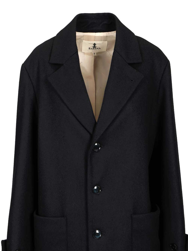 Barena Venezia Zane Caramal Coats - Blue | 39094a5cdf51a025d59f2d09ec96e1bad4134f16