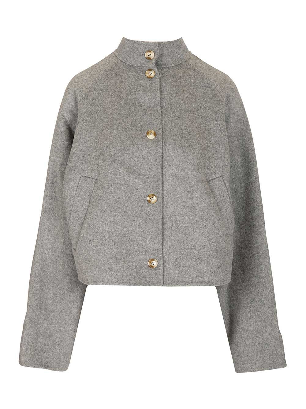 Loulou De Saison Nyma Jackets - Grey | 5fe7392e999d63d453c6ea94465bdaae64a31bdf
