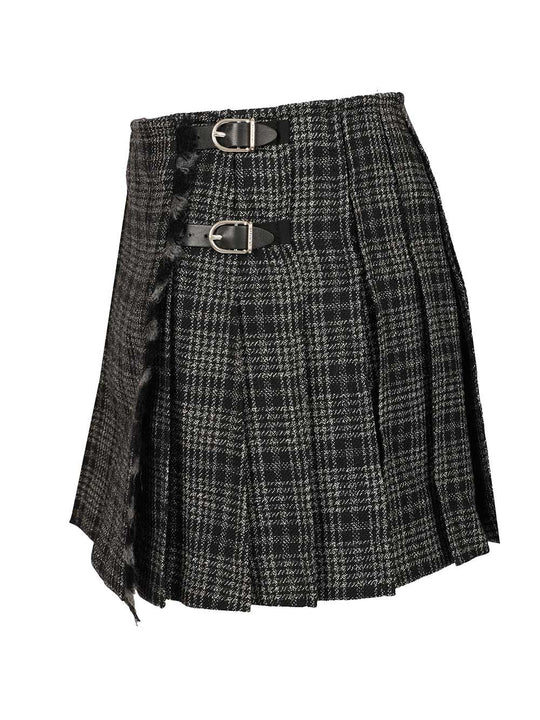 Wool Kilt Skirt Skirts Multicolor