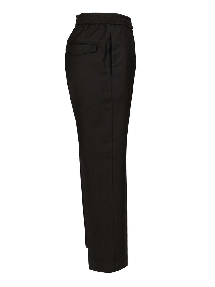 Barena Venezia Alfonso Flan Trousers - Black | 38d5f7916d1093d89f3b5e260cad2446c21ba6c6