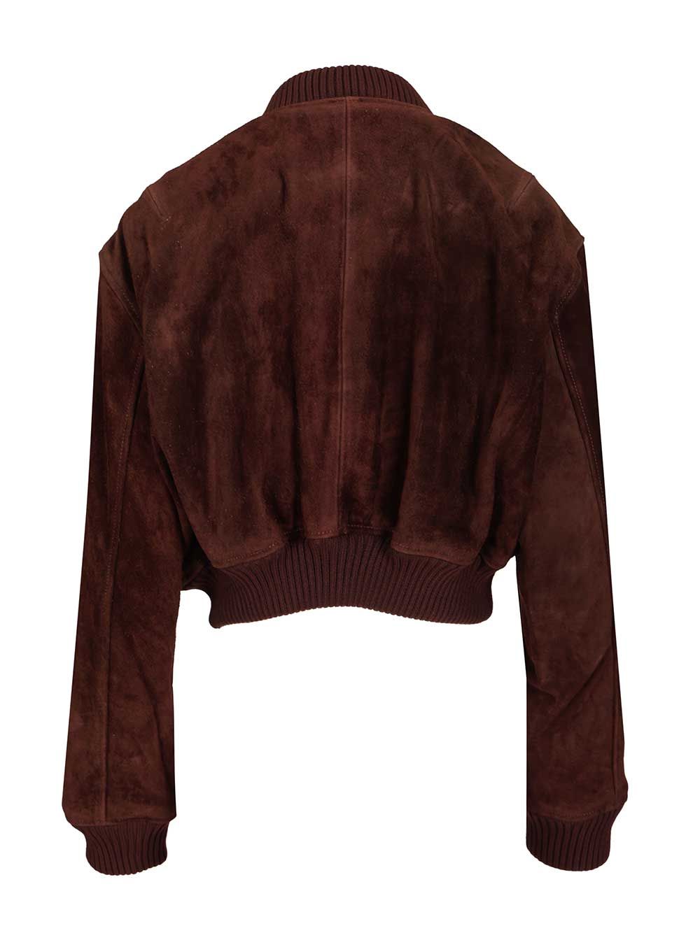 Arma Elettra Suede Jacket Jackets - Brown | 2ae9bf6e2855d2e8d4e727f23e267a4f76fe9db5
