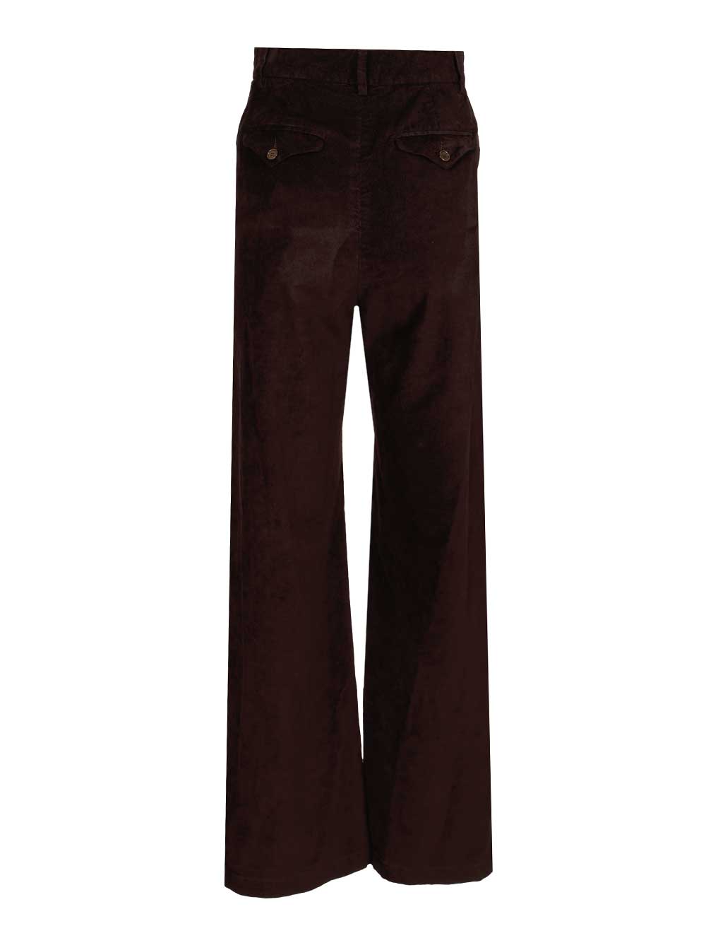 Barena Venezia Nini Sofa Trousers - Brown | 97db669b0dae5c141980cc9a12f85468c50e842a