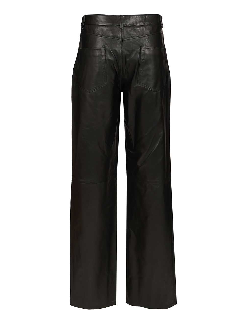 Arma Polly Leather Trousers - Black | 51c7e09a20f432b10923b206ee68935c194e7ac4