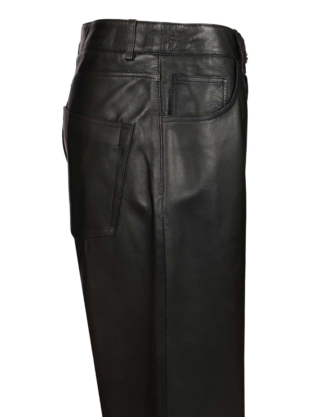 Arma Polly Leather Trousers - Black | 2aacba76a4528822c150ea57a750f8e4370256b2