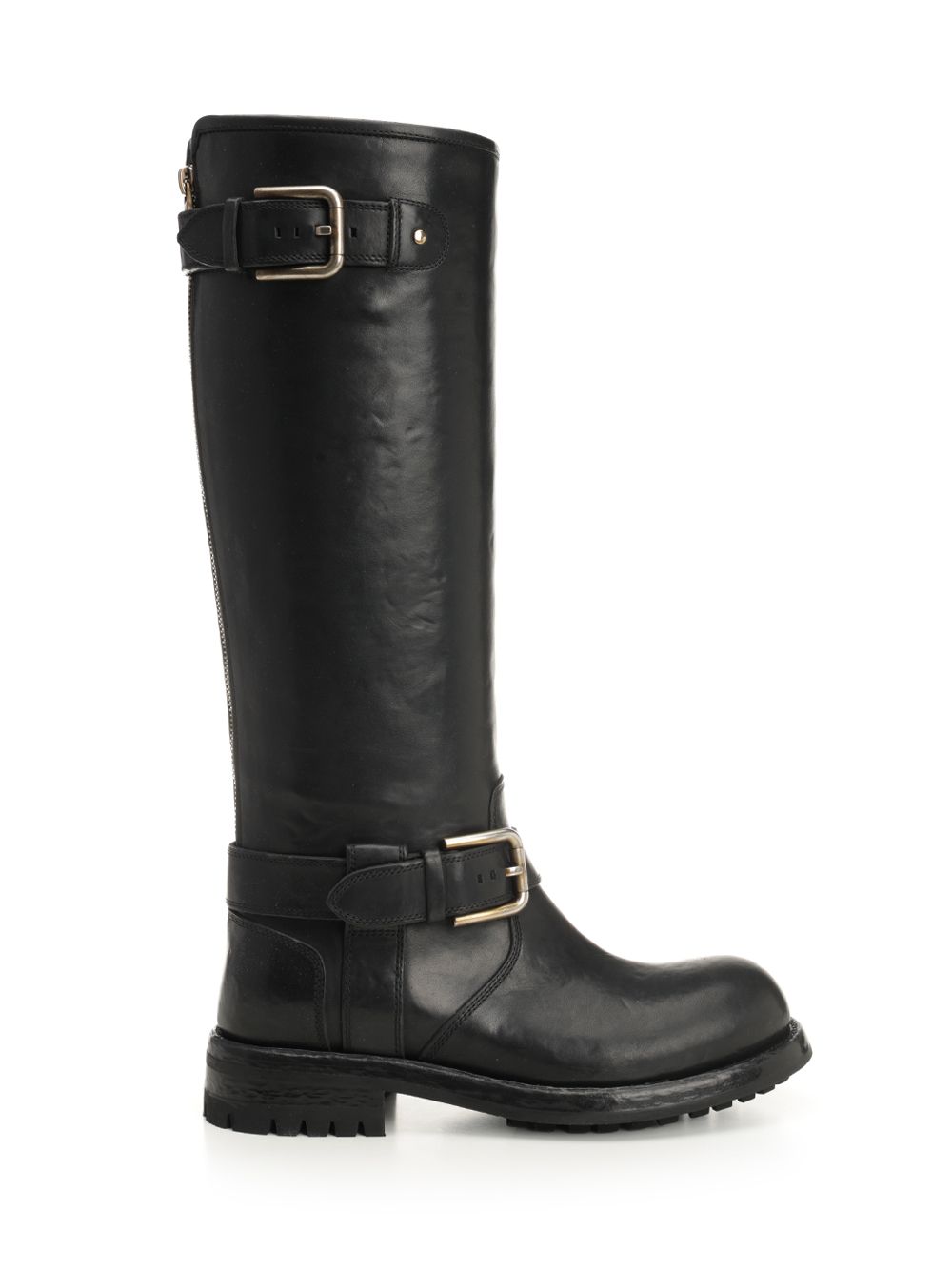 Dolce & Gabbana Biker Boot Boots - Black | 7b876854b86965c74af6ff294e66b9cbf066825e