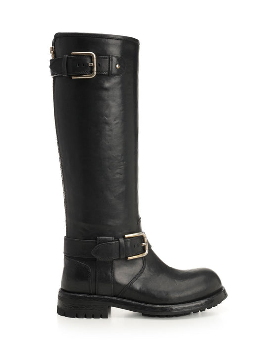 Biker Boot Boots Black