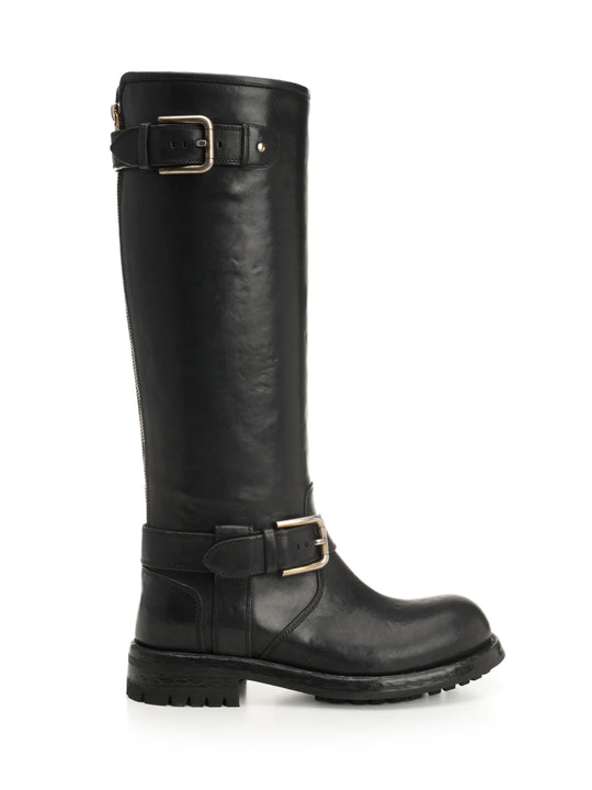 Biker Boot Boots Black